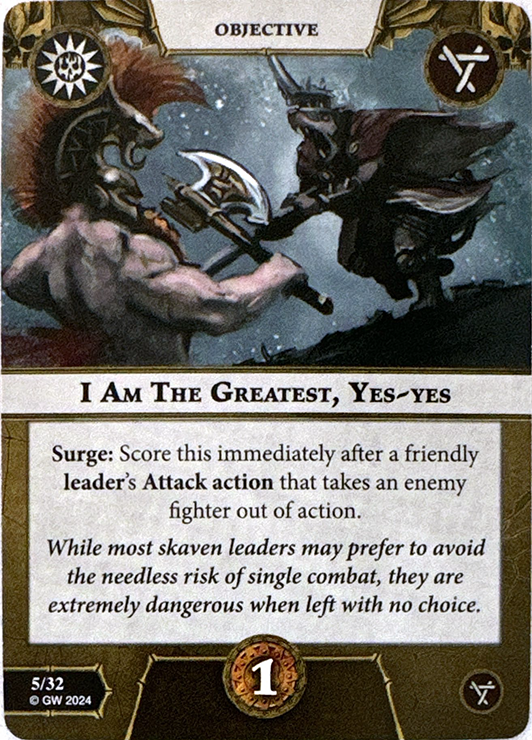 I Am The Greatest, Yes-yes